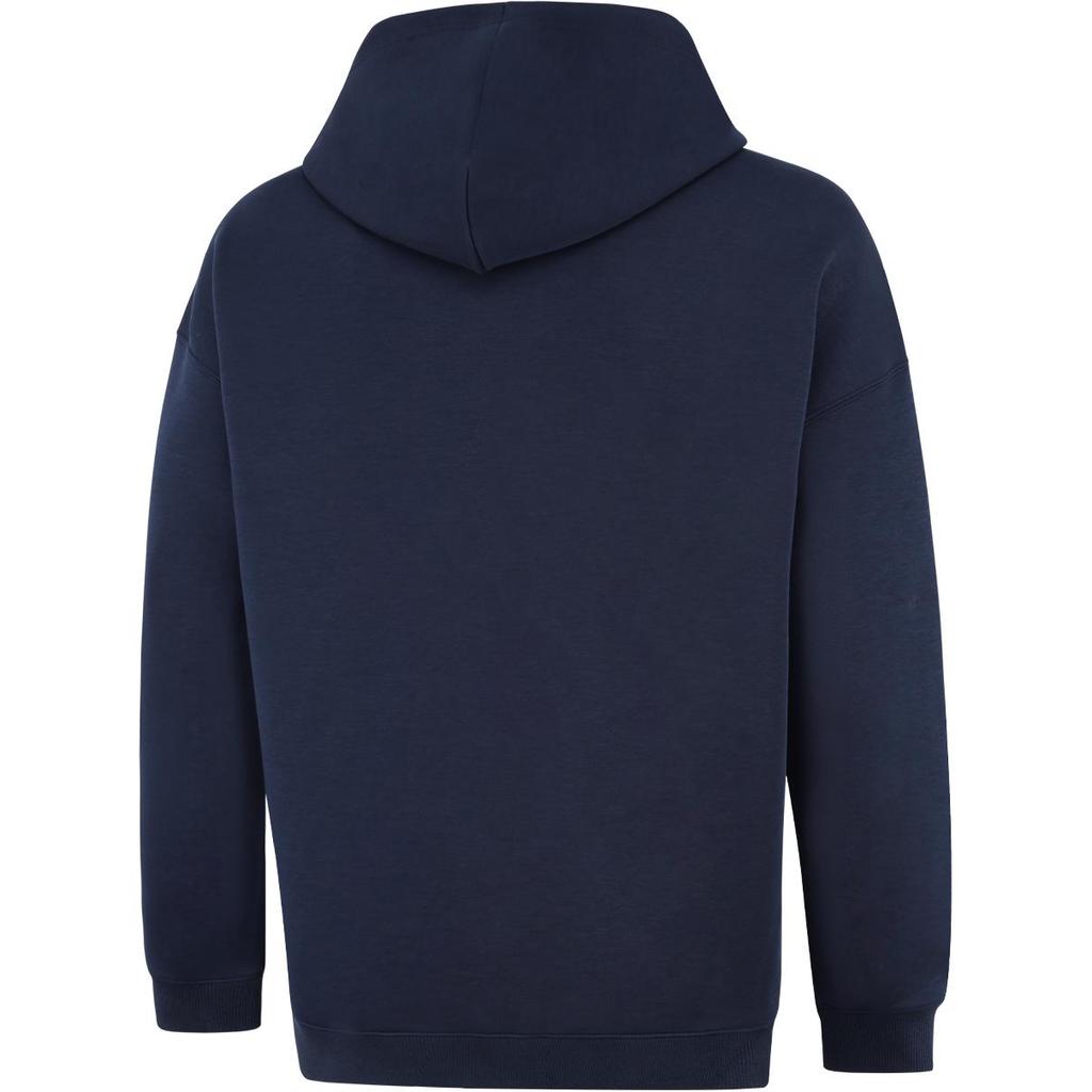 Li Ning Comfortable Casual Simple Hooded Loose Sweatshirt Men Sweatshirts Deep-Navy-Blue AWDU713-5