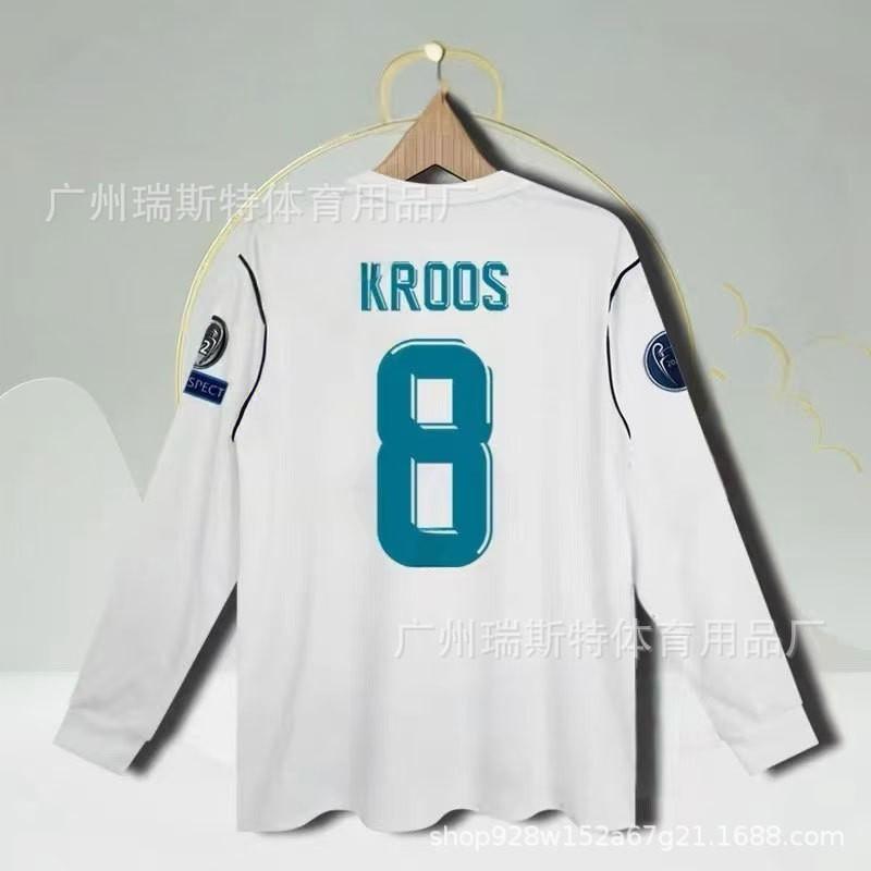 Retro Real Madrid 2016-17 Away Long Sleeve Football Jersey Cristiano Ronaldo 7 Bale 11 Chelsea 2012-13 Home Short Soccer