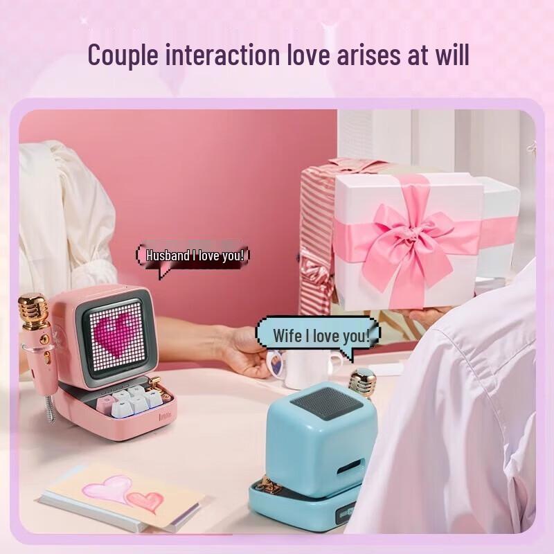 Divoom Ditoo Retro Pixel Art Bluetooth Speaker