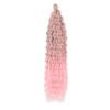 Heat Resistant Fiber Deep Wave Wig Ombre Marly Hair Synthetic Crochet Hair Kinky Curly Hair