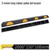 Rubber and Plastic Wheel Chock & Bollard: Car Stop, Anti-Collision Block, Curb Ramp, Parking Lot Vehicle Stopper