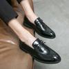 Loafers Men fashion Flats Casual Shoes Male Slip On Mules Runway Flat Brand Fashion Overlock loafers men moccasins