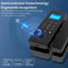 Fingerprint Glass Door Lock App Passcode IC Card Keyless Smart Phone Attendance Lock Electronic Digital Lock