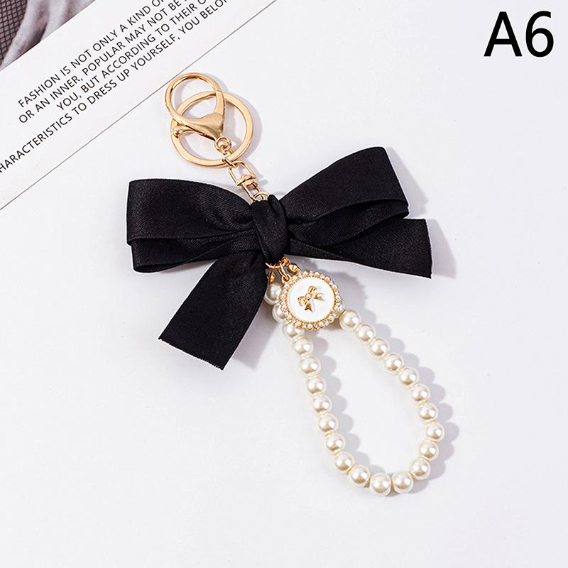 

Большой бант лента жемчужный брелок женский многоцветный сделай сам брелок подвеска подвеска украшение милая сумка аксессуары as the picture