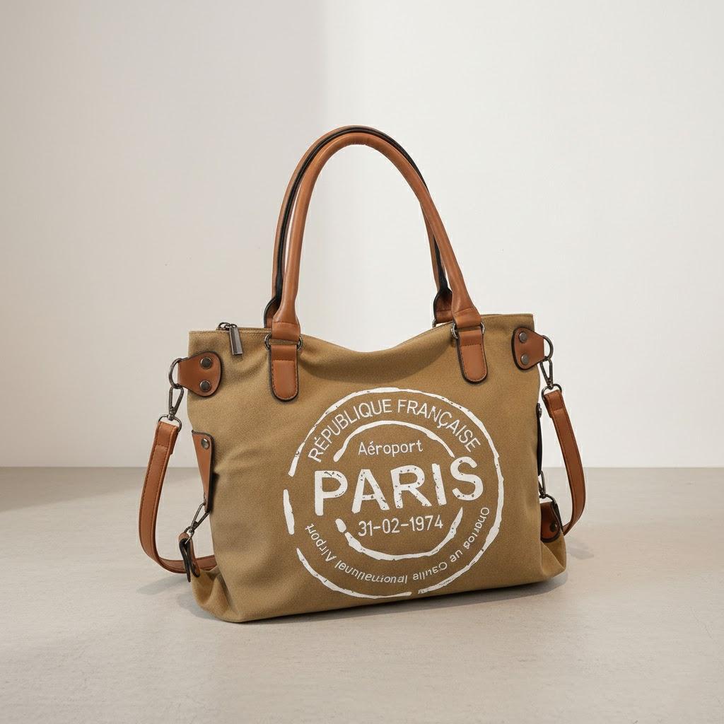 

Trendy Letter Tote Bag Fashionable Large Capacity Handbag Women Shoulder Crossbody Bag Leisure Commuting
