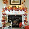 Autumn 180cm Artificial Fall Maple Leaves Garland Hanging Plant Home Party Decor