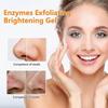Orange Enzymes Exfoliating Brightening Gel, Remove Blackheads Deep Cleansing, Orange Exfoliating Gel Scrub Face Body Skin Natural Peeling Gel