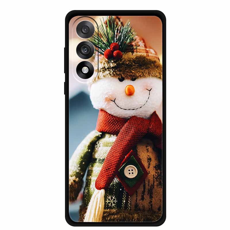 Christmas Phone Cases For OnePlus Nord 5 5G Case Shockproof Silicone Soft Black Cover Christmas Tree for 1+ Nord 5 5G Back Cover