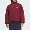 Adidas Originals Rev Aw24 Lny Stand Collar Loose Fit Reversible Cotton Jacket Men Jacket Black Dark-Red KA0821