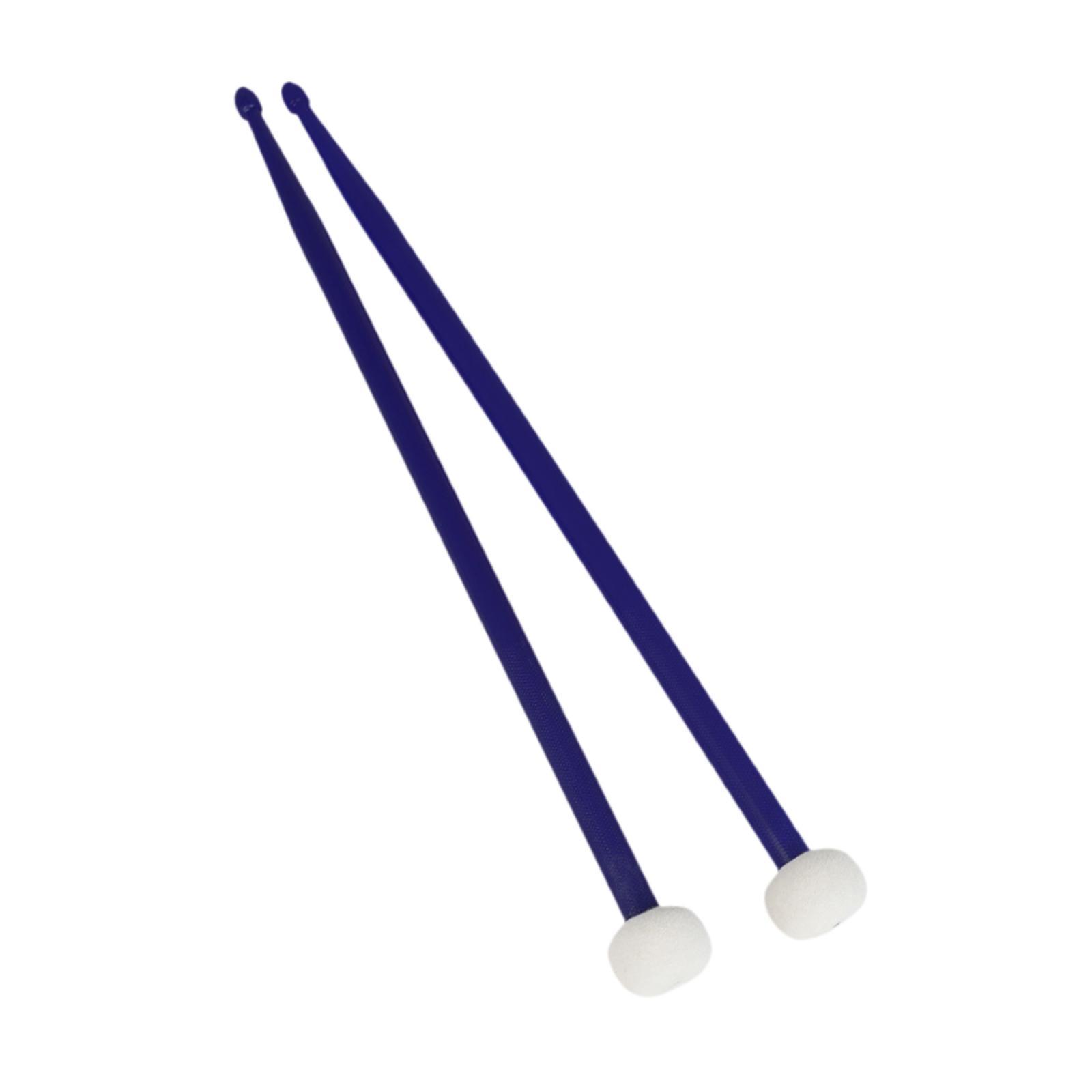 2 Pieces Percussion Drumsticks Multifunctional Lightweight Ergonomic Grip for Performance Cymbals Stage Timpani Music Education