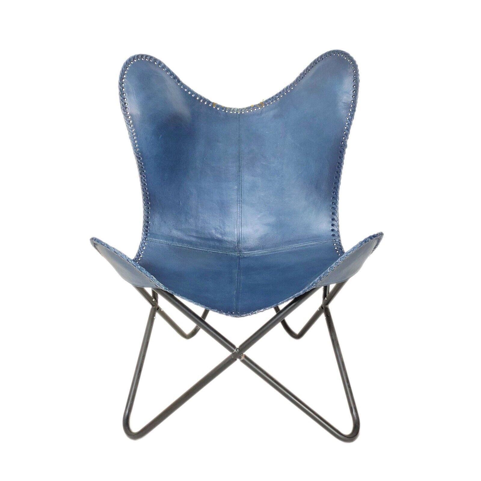 

Кресло-бабочка - Железная подставка Кожаное кресло-бабочка Удобное кресло.