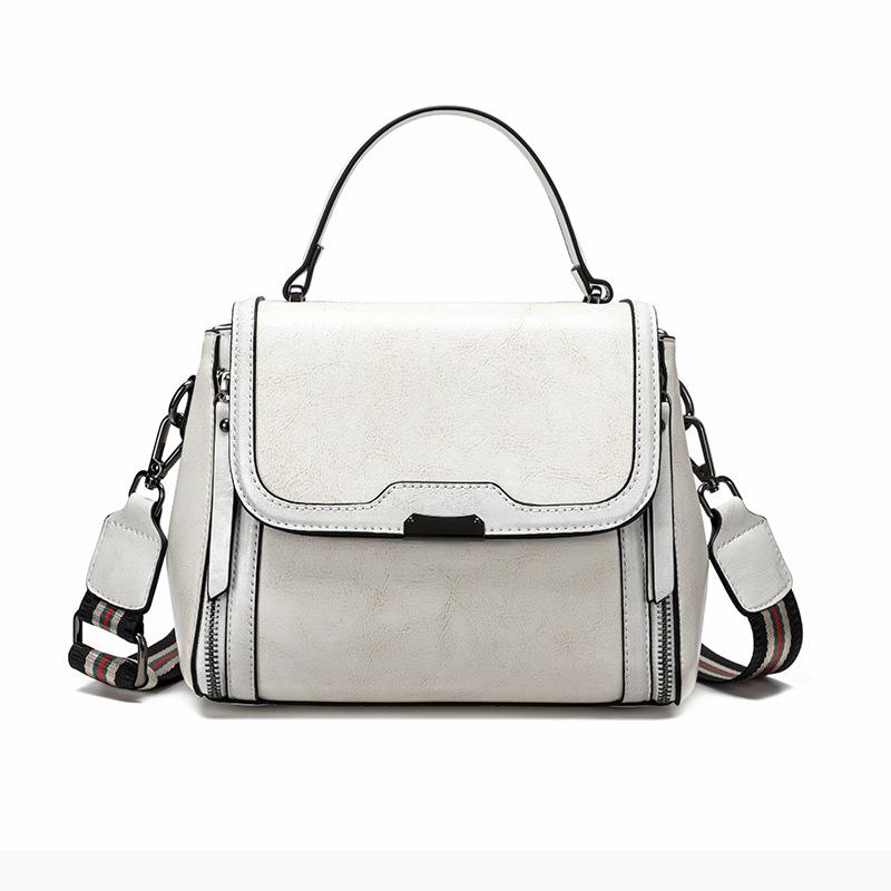 2025 Nový styl Dámská crossbody kabelka z pravé kůže - Ideální pro letní dojíždění