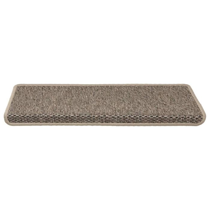 VidaXL Self-adhesive Stair Mats 30 Pcs 65x21x4 Cm Dark Beige, Tread, Tread Carpet 3365890