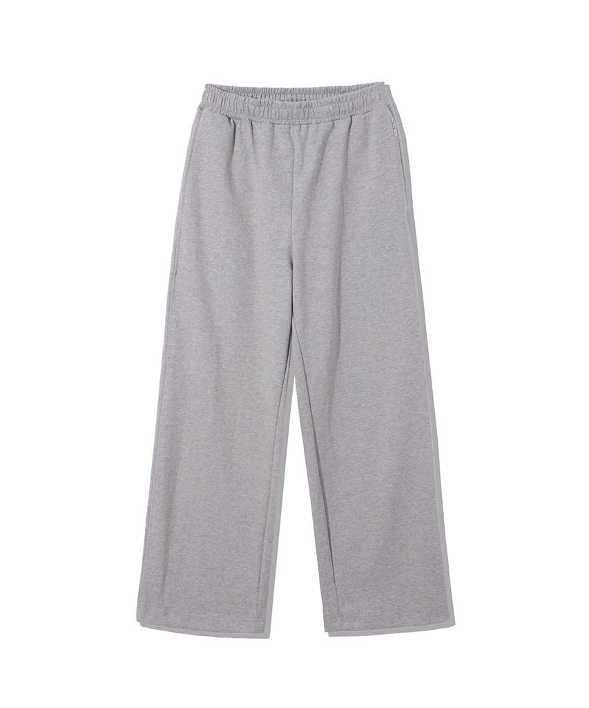 Lense Rs String Wide Sweat Pants Melange Gray
