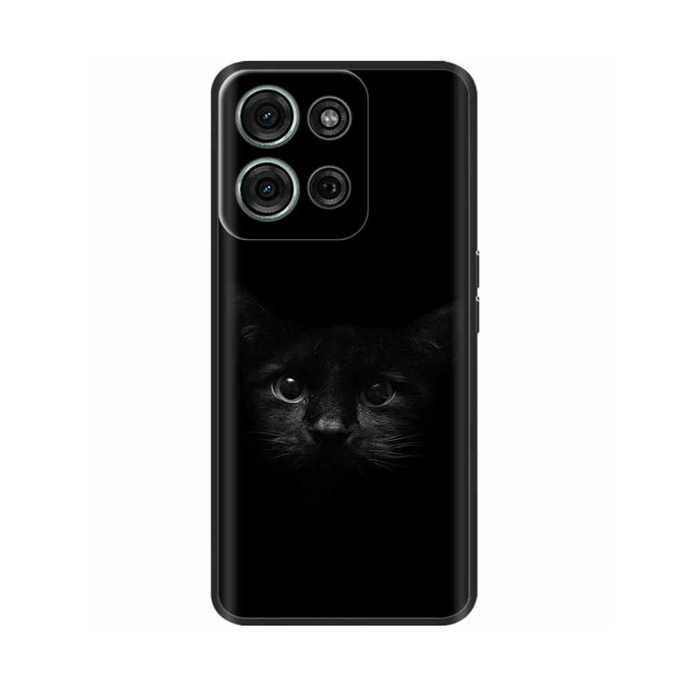 For Motorola Moto G75 Case for Moto G35 G55 G15 Cute Painted Soft Cases Phone Back Cover For Motorola Moto G75 5G MotoG75 Fundas