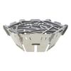 Camping Gas Stove Wind Shield Stainless Steel Outdoor Stove Windscreen for Camping Picnic Backpacking Cooking