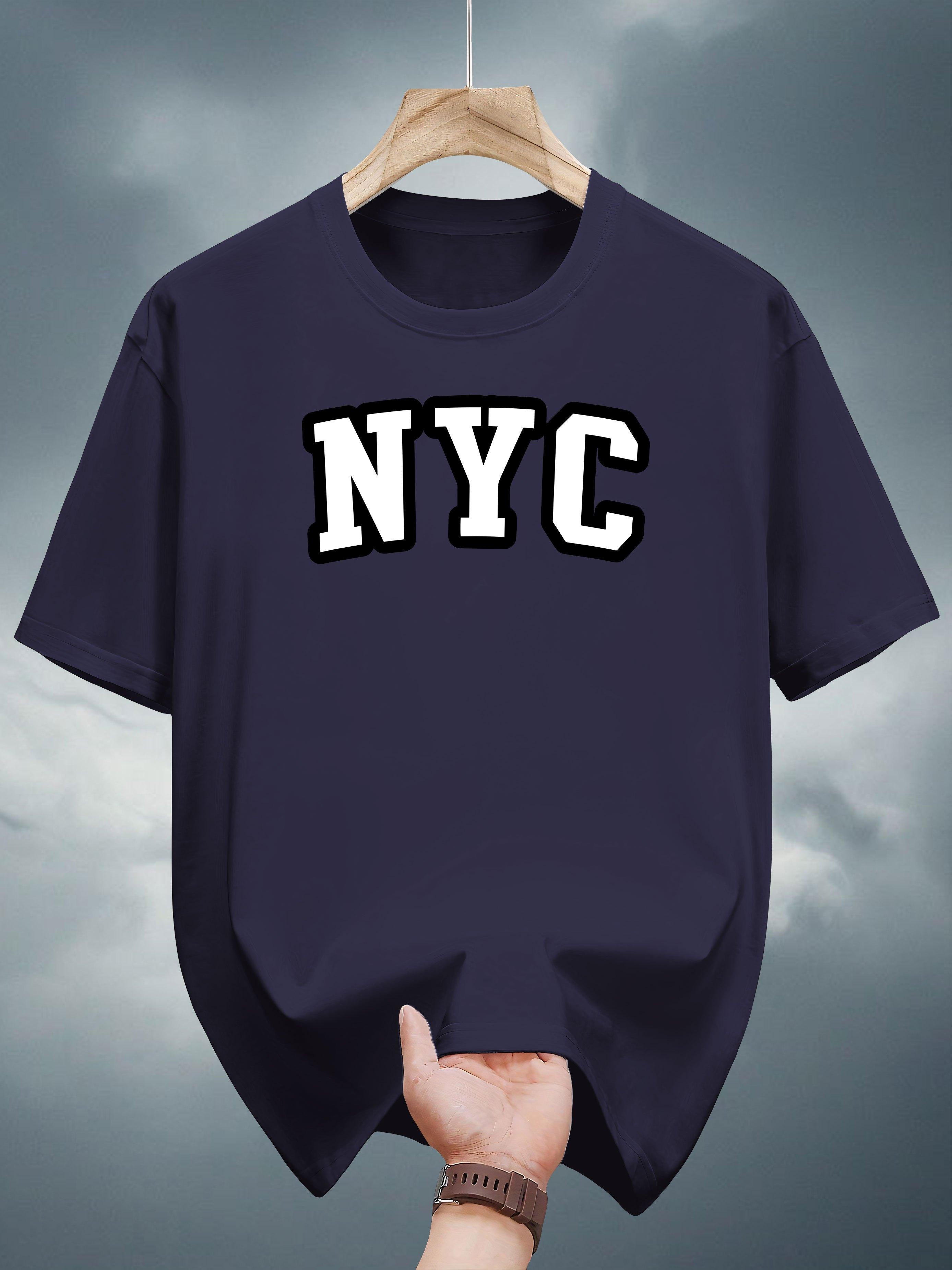 Heavyweight 200gsm 100% Cotton T-shirt - NYC Graphic Tee S