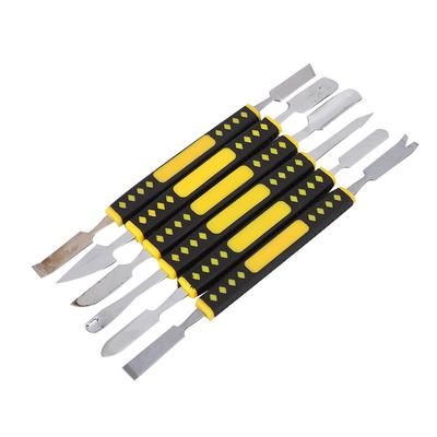 6pcs / Set Spudger Phone Pry Tool Stainless Steel Mobile Phone Repair Opening Tool