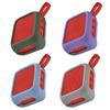 Silicone Case Protective Cover Shockproof Speaker Cover Travel Carrying Pouch Portable Speaker Case for JBL Go 4 Speaker
