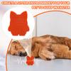 Christmas Eve Elk Bear Toy Dog Heartbeat Toy  Stuffed for Dogs.Dog Comfort Cat Toy for Sleep Aid Cuddle,