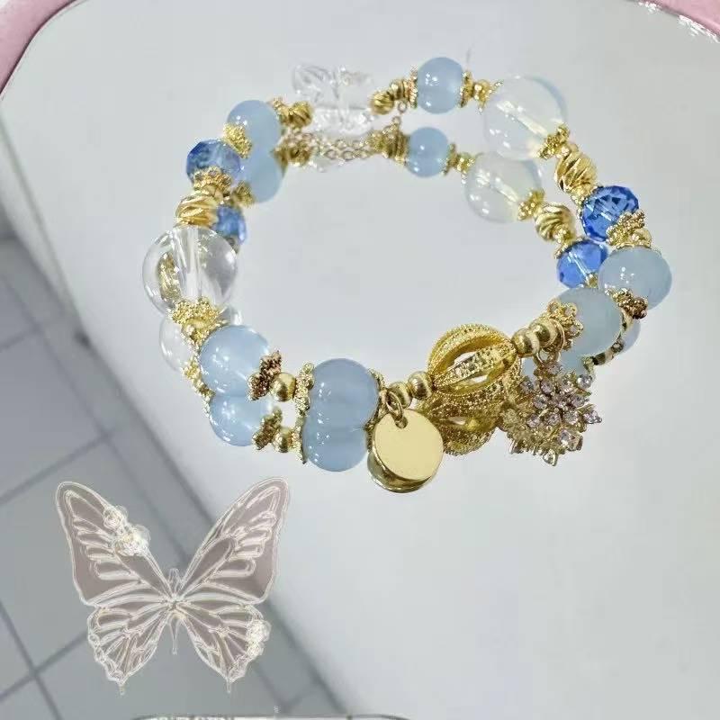 

Fashion Creative Crystal Beaded Bracelet For Women Party Jewelry Accessries Gifts A3