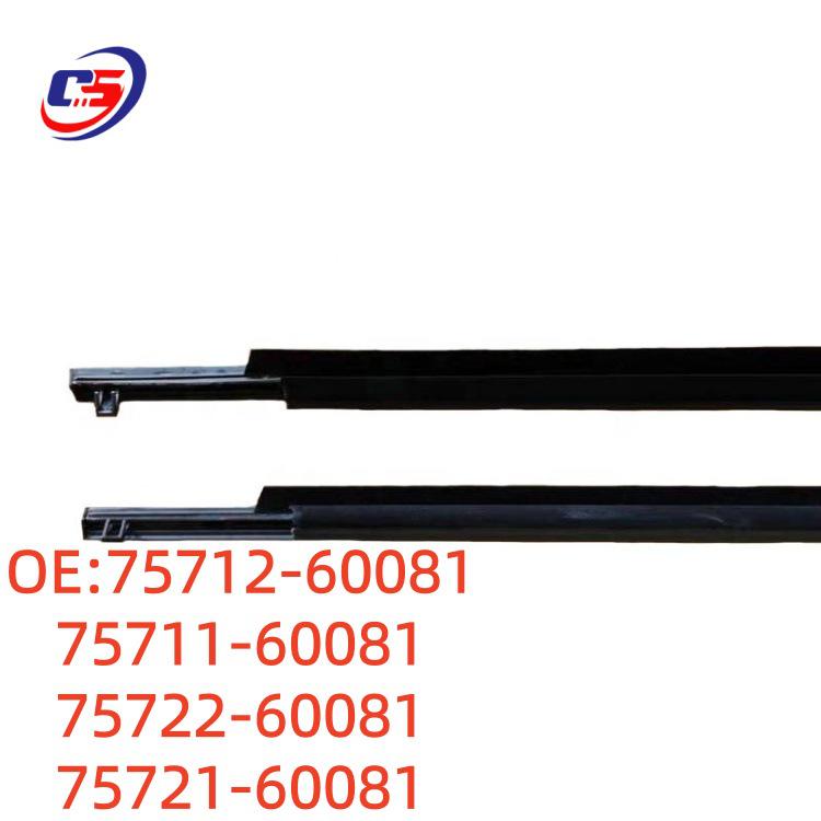 Compatible with Toyota Prado 150 (2010-2018) Exterior Window Trim Sealing Strip 75711-60081.