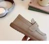 2025 Spring/Autumn Kids' Soft Leather Loafers - Versatile, Comfortable Shoes for Boys and Girls