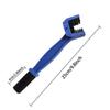 bicycle motorcycle portable chain brush towel cleaning and maintenance kit