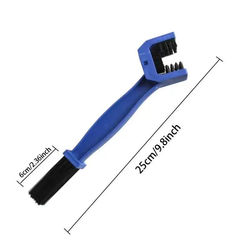 bicycle motorcycle portable chain brush towel cleaning and maintenance kit