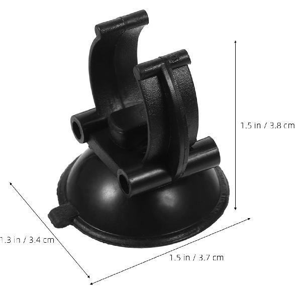 HANABASS 10pcs Aquarium Heating Rod Holders Cup Clips for Fish Tank Light Mounting Aquarium Light Brackets Clip with Suction Cups for Secure