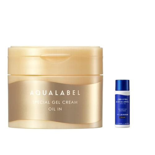 

Aqua Label Специальный гель-крем EX (Масло-в) 90 г Универсальный гель + Лечебное молочко (подсветка) В комплект входит эмульсия в мини-формате Aging Care Whitening Care [.co.