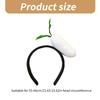 Novelty Knitted Headbands Stuffed Vegetables Hairbands Comfortable Costume Headpiece for Party Costume Accessory