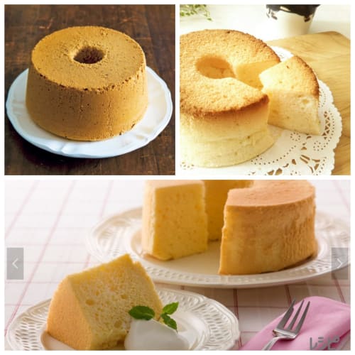 KASHIBAKER 17cm Aluminum Chiffon Cake Pan with Excellent Heat Conduction, Removable Bottom, Seamless Chiffon Cake Pan