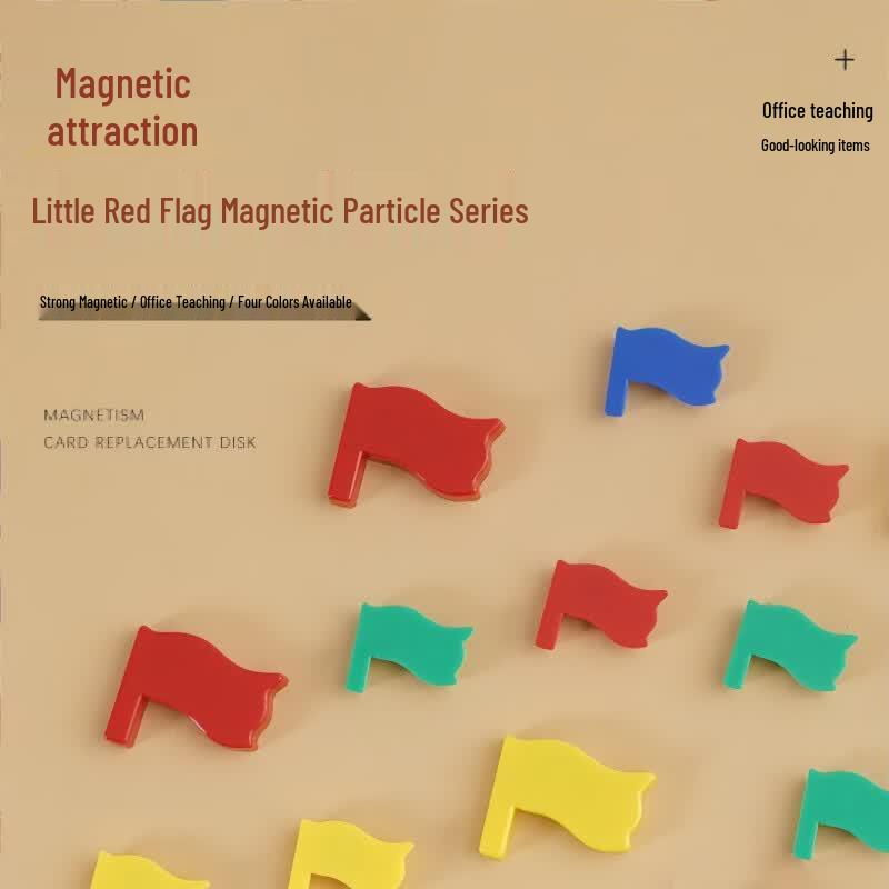 Colorful Magnetic Pushpins for Whiteboards & Refrigerators