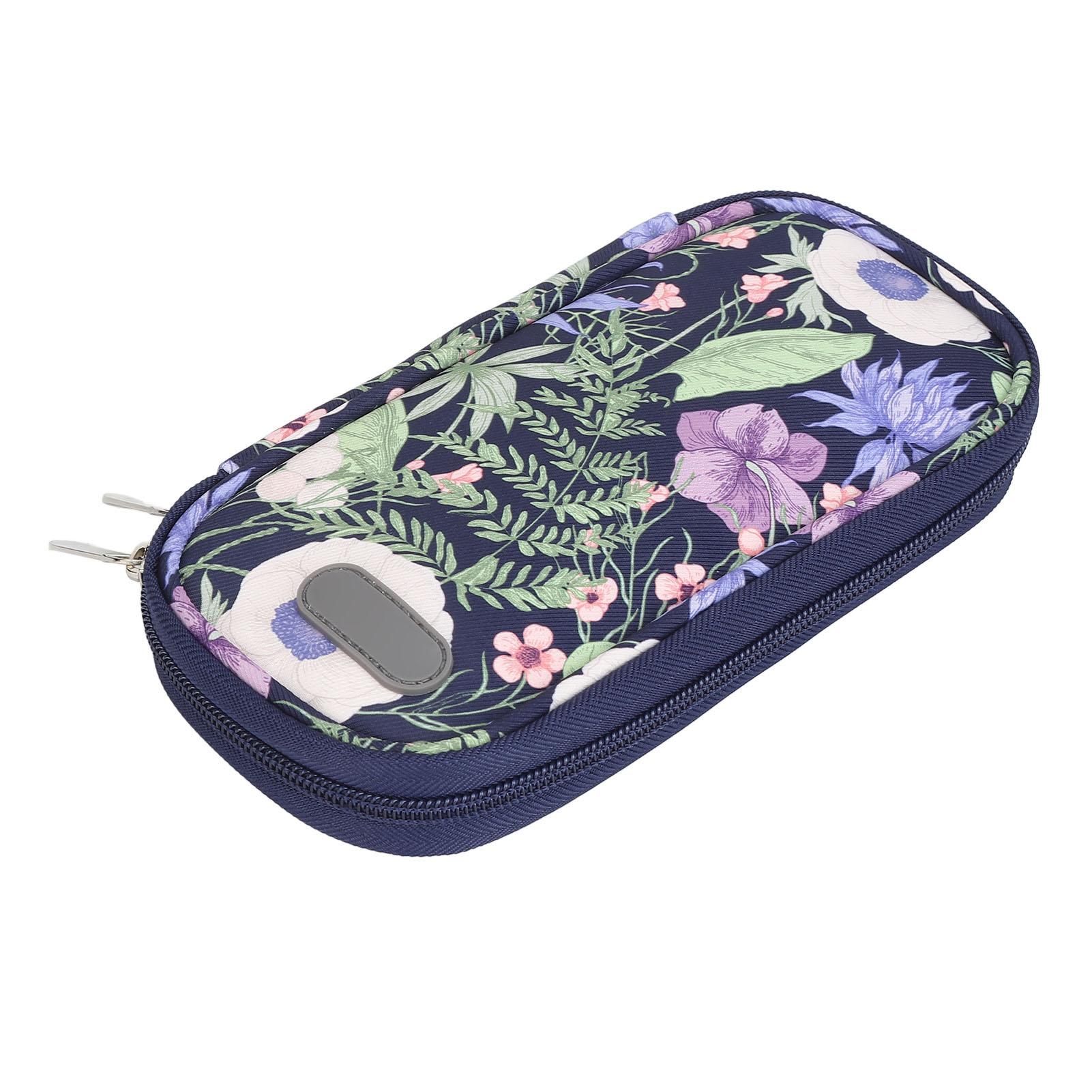 

Сумка-холодильник для переноски флаконов с инсулином EVA, легкий изолированный органайзер для диабетиков в дорогу, гортензия