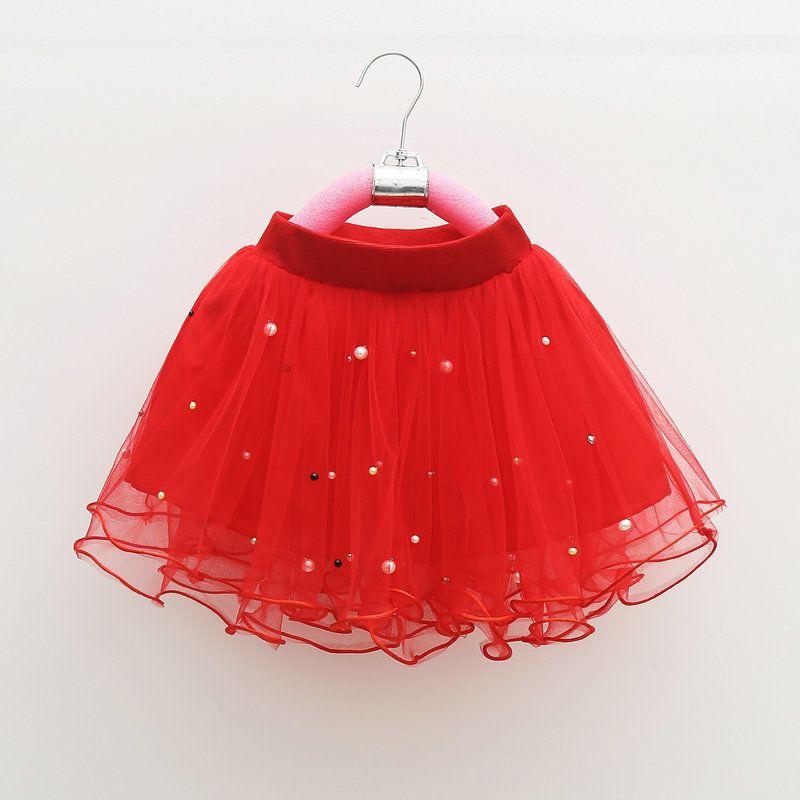 Girls' Half Skirt Versatile Baby Children's Fluffy Gauze Skirt Princess Dance Short Skirt Summer