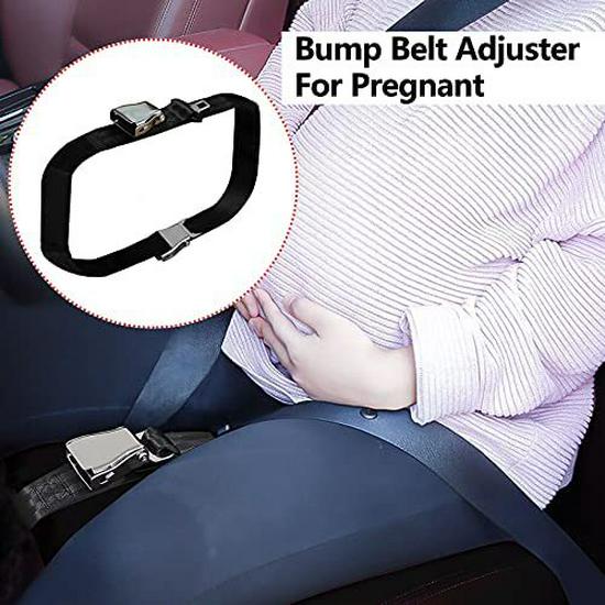 Expectant Mother's Car Seat Belt Adjuster: Fetal and Belly Protection for Safe Driving