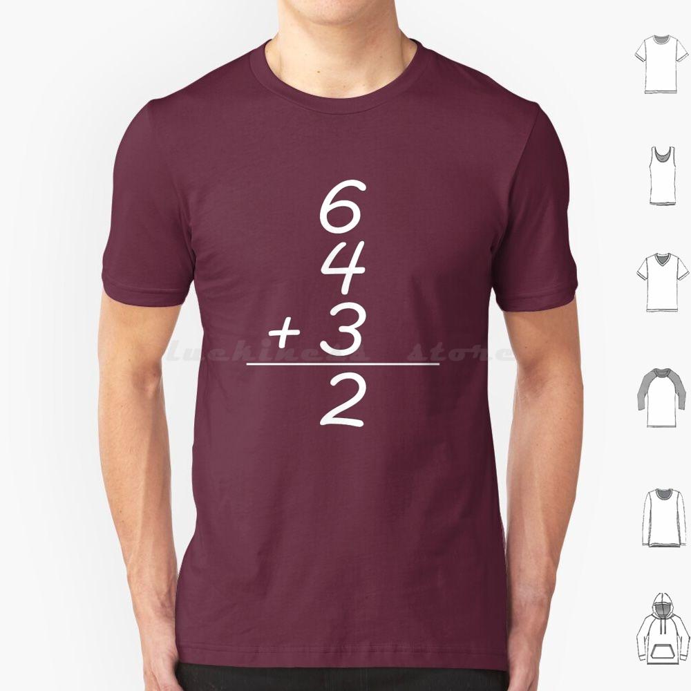 Baseball 6 4 3 2 White T Shirt Cotton Men Women DIY Print Sports Baseball 6 4 3 2 Baseball Math Baseball Fans Aaron Judge S