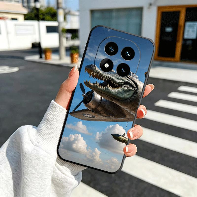 Italian Brainrot Animals Soft Phone Case for Xiaomi Redmi Note 12 13 14 15 Pro Plus 11 12S 11S 11T 10 4G Black Cover Back Shell