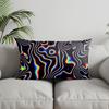 Home Decor Colorful Abstract Pattern Cushion Suitable For Sofa Bedroom Car Pillow Cover Cushion Rectangular Back Cushion