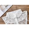 Perfect Match Women Lace Hollow Out Detachable Collar Removalbe Blouse Half Shirt Women Fake Collar Faux Cols False Collar Accessories