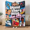 Gta Blanket Ultra-Soft Great for Couch Office Bed for All Seasons Warmthful Decor Gifts For Family Or Friends