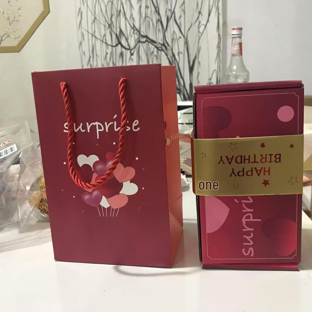 Surprise Pop-up Box Gift for Birthdays, Valentine's, Qixi & Christmas