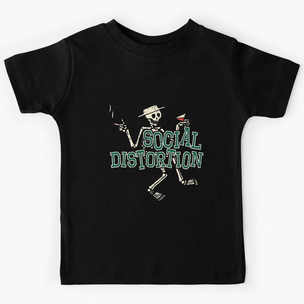 Social Distortion Punk Essential, Rock Punk Distortion Kids T-Shirt 140