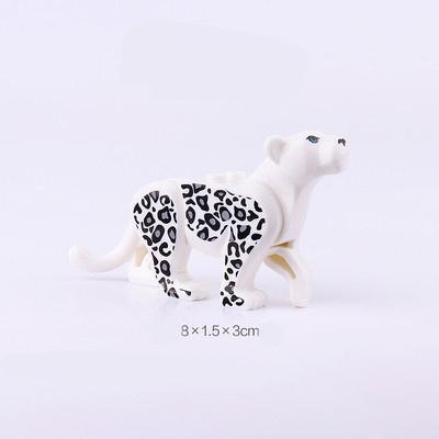 Accessori Blocchi da Costruzione Città Grande Zoo Squalo Panda Pecora Bue Cervo Montagna Coccodrillo Tigre Lupo Maiale Orango Regalo Giocattoli K038