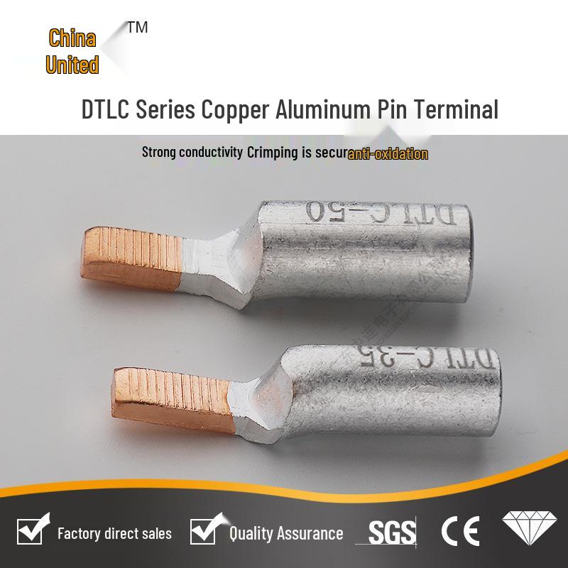 DTLC50 Copper-Aluminum Cold Crimp Wire Lug Terminal Block