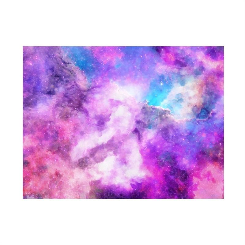 Custom Wall Cloth Vintage Starry Sky Scenery Mural Wallpaper Bedroom Living Room Restaurant Backdrop Decor Wallpaper