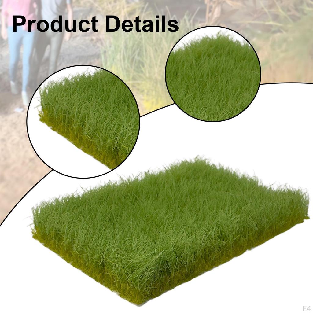 Kunstrasenbüschel für 1:35 1:64 1:87 Modelleisenbahnen und Landschaften