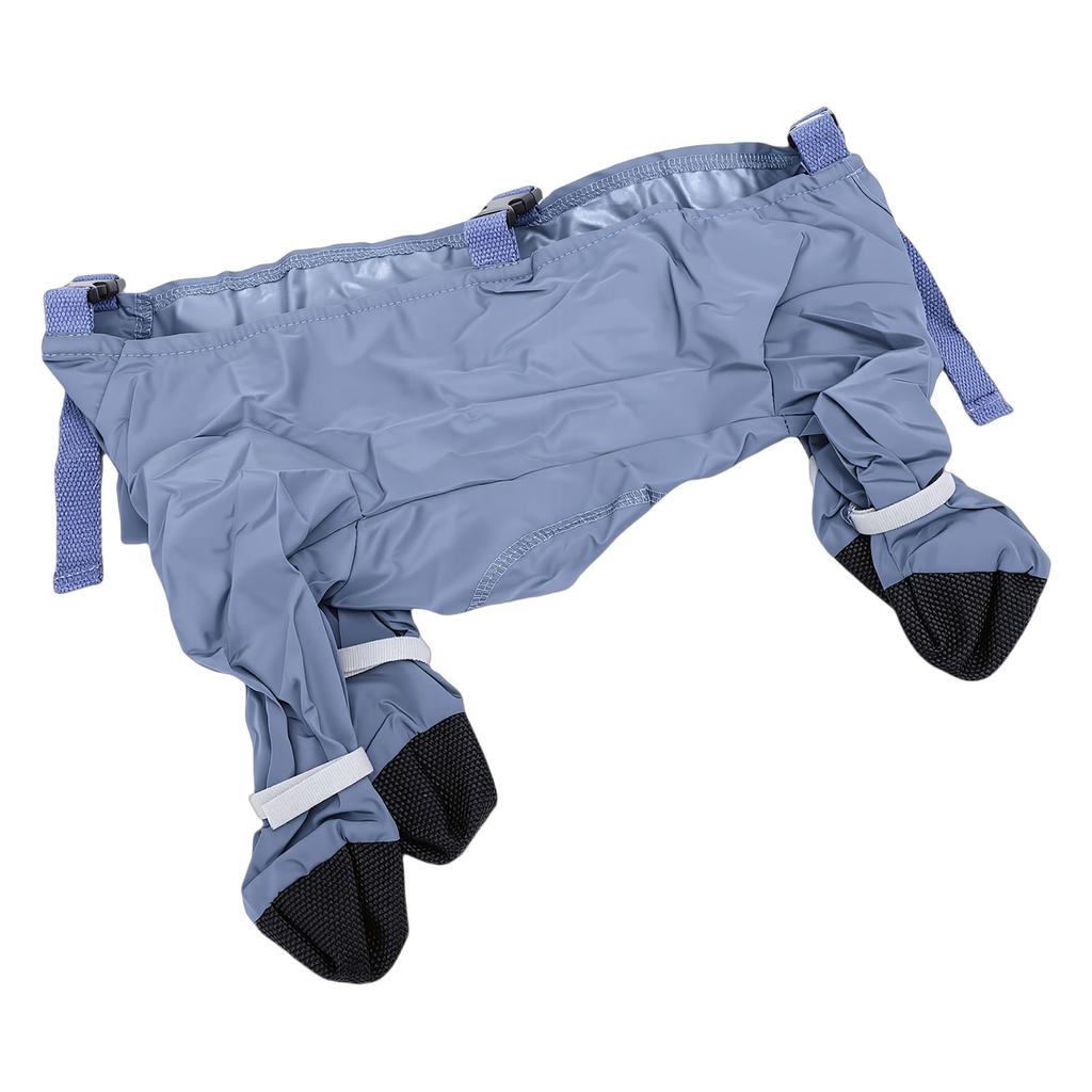 Dog Suspender Boots Breathable Waterproofing Adjustable Dog Paws Boots Leggings Belly Protector for Outdoor Walking