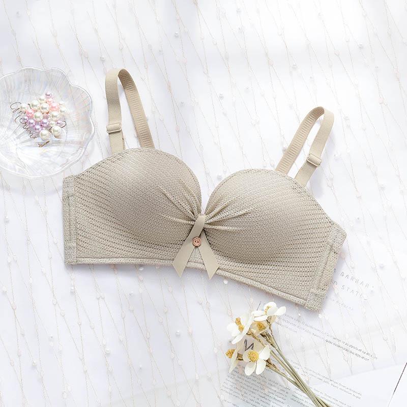 Non-slip Non-steel Ring Bra Thick Gathered Bra